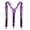 Z38Purple, variant on Suspenders Glitter Sequin Adjustable Y-Back Elastic Unisex Trouser Suspenders for Festival Stage Performance Green One Size