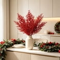 thumbnail image 3 of 2026 Christmas Indoor Home Decor Gold-Glittered Leaf Spray Christmas Decoration And Artificial Colorful Foliage And Home Decor, 3 of 5