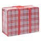 thumbnail image 4 of Bolsa de Almacenamiento de Ropa Multifuncional Hugtrwg a Cuadros Para Viajes Embalaje Compras Mudanza, 4 of 8
