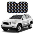 thumbnail image 2 of Fuzoiu Whales In Space Print Car Windshield Sunshade,Foldable Reflective Sun Visor,Windshield Sun Shade,UV Rays Sun Visor Shade,Auto Front Sun Shield Shade-Medium, 2 of 8