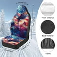 thumbnail image 7 of Pzuqiu Eagle American Flag Car Seat Cover Warm Soft Car Seat Cover Protector Front Seats Easy to Install Anti-Slip Auto Seats Protector Interior Accessories Fit for Cars Sedan SUV, 7 of 7