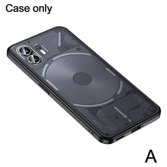 For Nothing Phone (2) Shockproof Case Clear TPU Rubber Soft Cover N0 Back U3E0