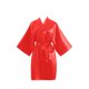 thumbnail image 2 of Batas de moda para mujer, informales, lisas, con mangas de nueve minutos y empalme de encaje, pijamas para mujer, 2 of 3