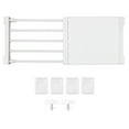 thumbnail image 1 of Étagère à Tension Séparateur de Placard Réglable 24cm Largeur Rangement pour Armoire Garde-Robe 38 55cm / 14.96 21.65 Po, 1 of 14