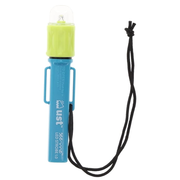 ust See-Me 1.0 Waterproof 28 Lumen Safety Strobe LED Light for Emergency, Camping, Hiking and Outdoor Survival, Orange, One Size (20-51152-08)