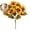 Coffee, variant on VQPeo Artificial Silk Flower Bouquet, Realistic Indoor/Outdoor Decor, UV-Resistant Simulation Plant Arrangement for Home & Wedding Styling