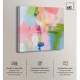 thumbnail image 5 of Dynamic Brushwork Canvas Modern Colorful Print by Art Remedy, Gallery Wrapped, 12" x 12", 5 of 8