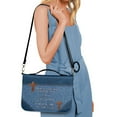 thumbnail image 6 of FOR U DESIGNS Blue Cross Bible Cover Case for Women Size 2X-Large Abrasion PU Leather Church Bag Bible Protective Bag with Handle and Zippered Bible Tote Handbag Cover for Bible Study, 6 of 7