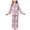 Light Pink, variant on WUANDIXFA Baby Girl Christmas Pajamas 2 Piece Girls Silk Pajamas Set 3-14Y Soft Satin Sleepwear for Comfortable Nights,Light Purple,5-6 Years