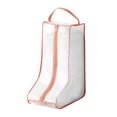 thumbnail image 2 of Boot Storage Bag Shoe Cover Boots Boots Protective Cover Travel Shoe Bag Storage Package,Pink,Pvc, 2 of 3