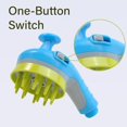 thumbnail image 4 of Dog Shower Attachment, Dogs Shower Sprayer Attachment with Massage Head, Dog Shower Brush for Bathroom Shower Arm, Pet Bathing Tool, for Dog and Cat Grooming, Indoor & Outdoor(Blue), 4 of 7
