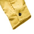 thumbnail image 6 of CEHVOM Men's Collared Corduroy Long Sleeve Thickened Trend Casual Shirt, 6 of 9