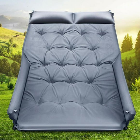 Colchón de Aire Portátil para Maletero de SUV Colchón de Coche Autoinflable para Coche Camping con Almohada Inflable Resistente Al Agua Fácil de L Perfecl