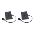 thumbnail image 1 of Wosthever Banco de energía con Panel Solar de 1,65 W, de teléfono inteligente USB, dispositivo de placa de carga portátil para 2piezas, 1 of 6