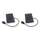 thumbnail image 1 of Wosthever Banco de energía con Panel Solar de 1,65 W, de teléfono inteligente USB, dispositivo de placa de carga portátil para 2piezas, 1 of 6
