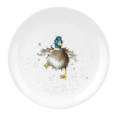 

Royal Worcester Wrendale Designs Waddle and A Quack 8 Inch Plate (Duck)