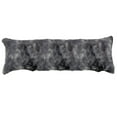 thumbnail image 2 of JeashCHAT Extra Soft Body Pillow Cover with Zipper Closure, Luxury Shaggy Plush Pillowcase for Bed Couch, Long Pillow Shams for Adults Men Women Mother Wife, 20x54 inches, Gray, 2 of 8