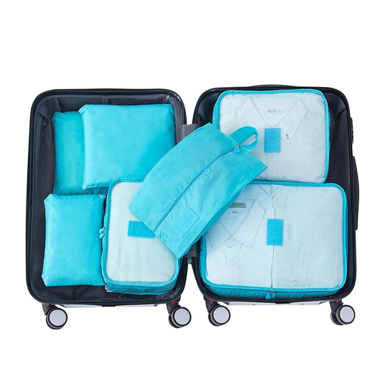 7 Set Packing Cubes for Suitcases,Travel Luggage Packing
