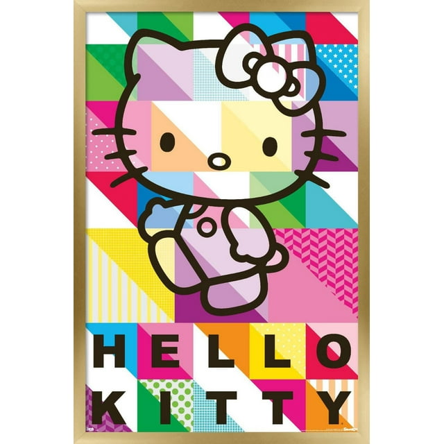 Hello Kitty - Patterns Wall Poster, 22.375" x 34"