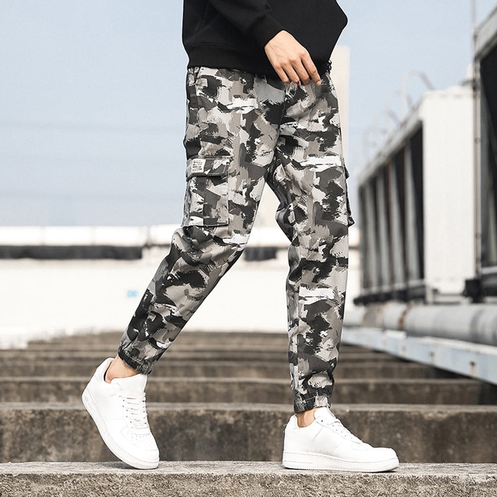 Urbano Fashion Western Bottoms  Buy Urbano Fashion Mens Grey Camouflage  Printed Jogger Jeans Slim Fit Stretch Online  Nykaa Fashion