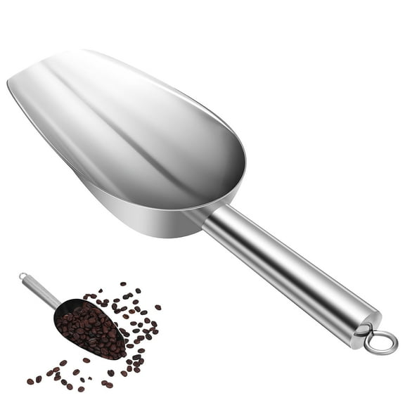 TEHAUX Stainless Steel Pet Food Measuring Scoop Set, Scoop for Accurate Portion Control