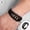 B, variant on Classic Braided Leather Mens Bracelet Cuff Bangle Wristband 8.3 Inches, Perfect Accessory , D D