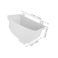thumbnail image 2 of YOSADIER Square PVC Downspout Rainwater Diverter Homeowners 1Pack, 2 of 8