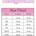 thumbnail image 5 of MISS POPULAR 5-Pack Girls Kids Long Sleeve T Shirt with Tie Front Cotton Crew Neck Soft Fabric Many Colors Size 4-16, 5 of 5