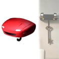 thumbnail image 2 of Car keychain hook, retro car keychain, keychain wall mount, black, 2 of 5