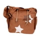 thumbnail image 4 of Bolso de hombro para mujer, bolso cruzado informal con cordón para viajes, compras y trabajo. marrón, 4 of 9