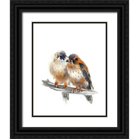 Shefranov, Olga 26x32 Black Ornate Wood Framed with Double Matting Museum Art Print Titled - Together