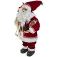 thumbnail image 4 of Northlight Standing Curly Beard Santa with Presents Christmas Figure - 24", 4 of 5