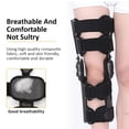 thumbnail image 4 of Adjustable Knee Joint, Fixation Stabilization Knee Joint Brace Surgical Rehabilitation Meniscus Fracture Ankle Support, 4 of 8