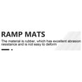 thumbnail image 5 of KAKOWELY threshold ramp mat 1 Set of Home Entry Ramp Mat Threshold Sweeping Robot Ramp Pad Indoor Ramp Rubber Mat26.97"X1.97"X0.55", 5 of 5