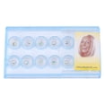 thumbnail image 3 of Lot de 10 strass transparents colorés pour décoration dentaire et ongles, 3 of 4