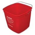 thumbnail image 3 of PuraPail, 6 qt, Polypropylene, Red/White | Bundle of 10 Each, 3 of 4