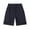 Navy, variant on ZACPNCV Boys Shorts Elastic Waist Solid Color Wide Leg Knee Length Shorts for Kids Summer Sport Bermuda Shorts for Girls Gray 11-12 Years