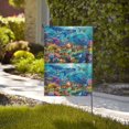 thumbnail image 4 of Wukai Sea World Garden Flags Double Sided Welcome Garden Yard House Flags Outside Outdoor House (Only Flag), 4 of 8