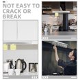 thumbnail image 4 of FELTECHELECTR  2 Pcs Ticket Rail Kitchen Simple Design Holder Self Adhesive, 4 of 8