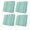 Green, variant on Outdoor Patio Cushion Covers 4 Pack Abstract Teal Patio Chair Cushion Covers with Ties and Zipper Rustic Vertical Stripes Waterproof Outdoor Seat Cushion Covers for Patio Furniture 20"x18"