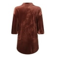 thumbnail image 5 of Sngxgn Women Summer Bodycon Backless Maxi V Neck Dress(Brown,XL), 5 of 5