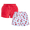 Red Star, variant on Valentine's Day Women's Sleep Shorts from Way to Celebrate, 2-Pack, Sizes XS-3X
