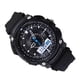 thumbnail image 3 of GOOHOCHY Ohsen AD1209 Reloj de pulsera de cuarzo digital deportivo de doble hora impermeable para hombre con fecha / alarma / cronómetro (negro), 3 of 3