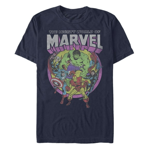 Men's Marvel Mighty World of Avengers Graphic T-Shirt
