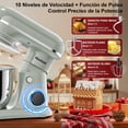 thumbnail image 2 of Batidora de Pedestal Planetaria Honinst 10 Velocidades Uso Doméstico Tazón de 4QT, 2 of 8