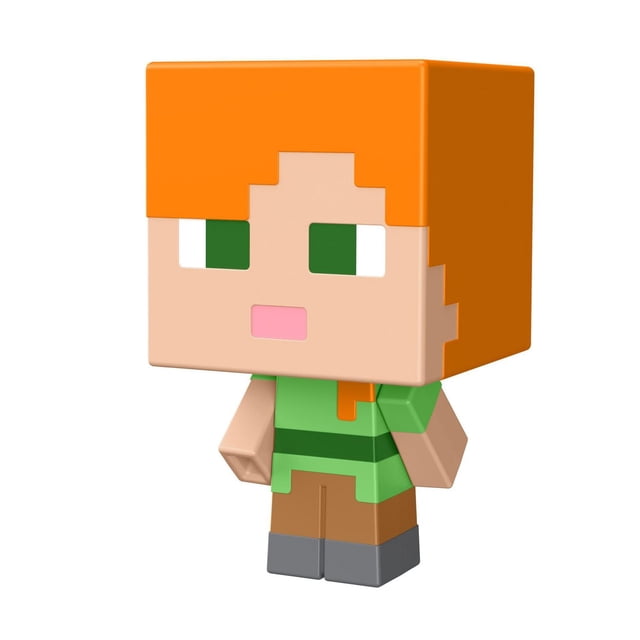 Minecraft Mini Têtes de créature Alex Figurine articulée du jeu vidéo