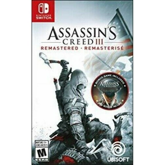 Assassin's Creed III: Remastered for Nintendo Switch [New Video Game]