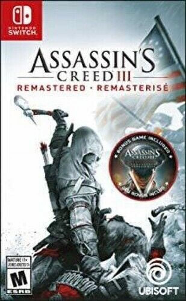 Assassin's Creed III: Remastered for Nintendo Switch [New Video Game]