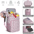 thumbnail image 3 of Floral Butterfly Design Insulated Backpack Cooler – Leakproof Lunch Bag with Tropical Pattern, Great for Hiking, Beach Days & Outdoor Use, 3 of 6