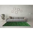 thumbnail image 3 of Ahgly Company Indoor Square Abstract Emerald Green Contemporary Area Rugs, 4' Square, 3 of 4